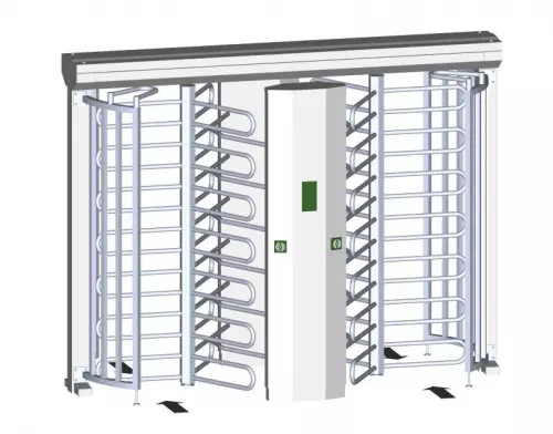 Полноростовой турникет Gotschlich ECCO 120 ВD Basic 6ECD3ABBB